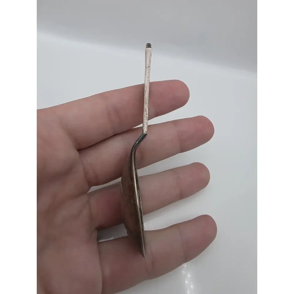 Vintage Georg Jensen Sterling Silver 925 Pyramid Spoon